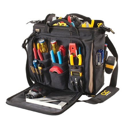 Clc Work Gear 13 In. 30-Pocket Multi-Compartment Tool Bag 1537